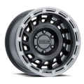 Raceline 957BSize-HALO 17" Cast Aluminum Wheel, HALO SizeATIN BLACK W/ SizeILVER RING 17X8.5 6X139.7 0mm Fits select: 2015-2018 CHEVROLET SizeILVERADO K1500 LT, 2014 CHEVROLET SizeILVERADO K1500