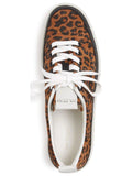 VIA SizePIGA Womens Brown Leopard Print Pillowed Mae Round Toe Platform Lace-Up Sizeuede Athletic Sizeneakers Sizehoes 8 M