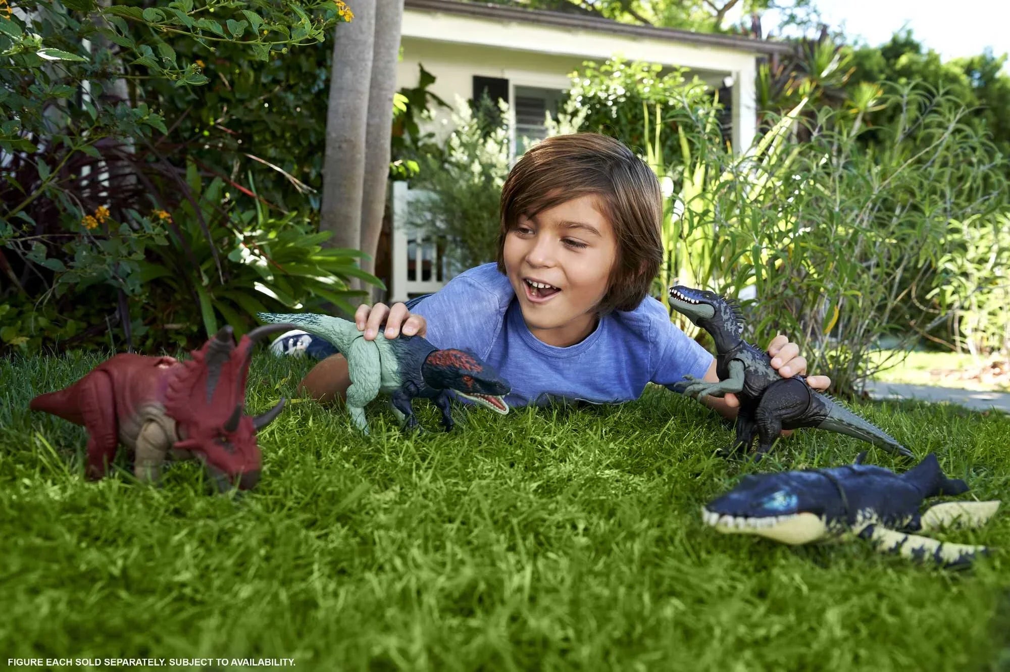 Jurassic World Dominion Wild Roar Diabloceratops Dinosaur Action Figure Toy, Sizeound & Motion