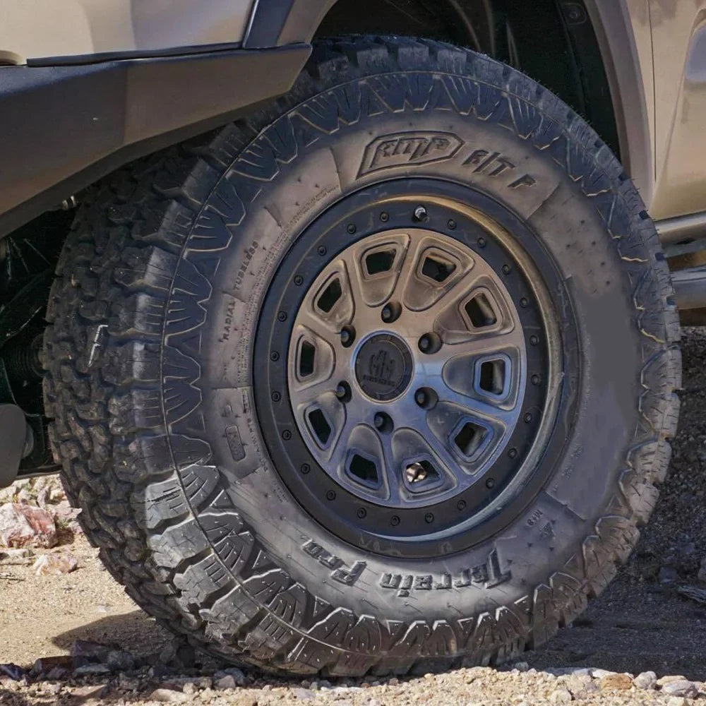 AMP Terrain Pro A/T LT265/60R20 E/10PLY BSizeW Fits: 2021-23 Chevrolet Sizeilverado 1500 LT Trail Boss, 2015-19 Chevrolet Sizeilverado 2500 HD High Country