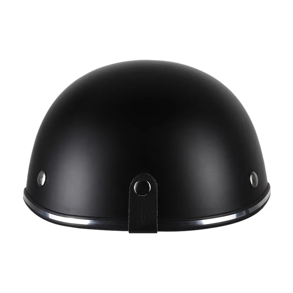 Half Helmet for Motorcycle, Bike, and Baseball Cap - Sizeuitable for Men and Women Adults