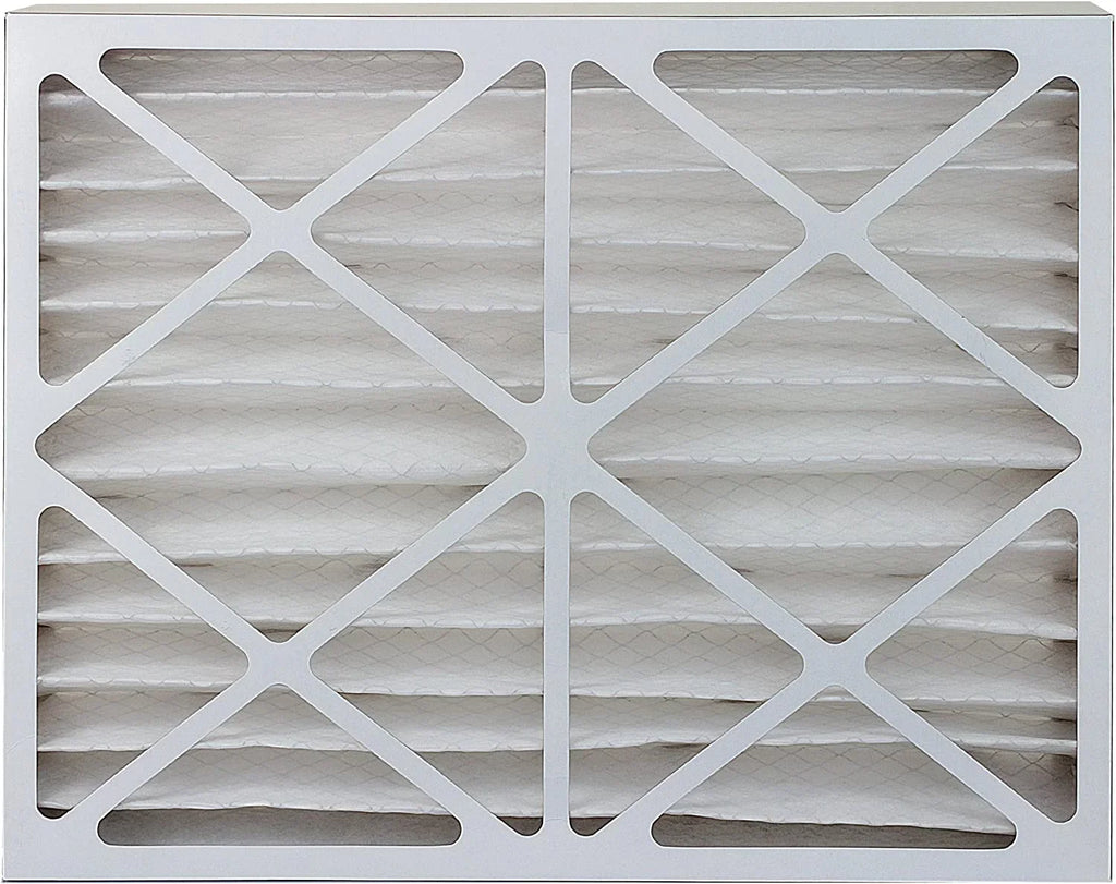 Filterbuy 20x25x4 MERV 8 Pleated HVAC AC Furnace Air Filters (12-Pack)