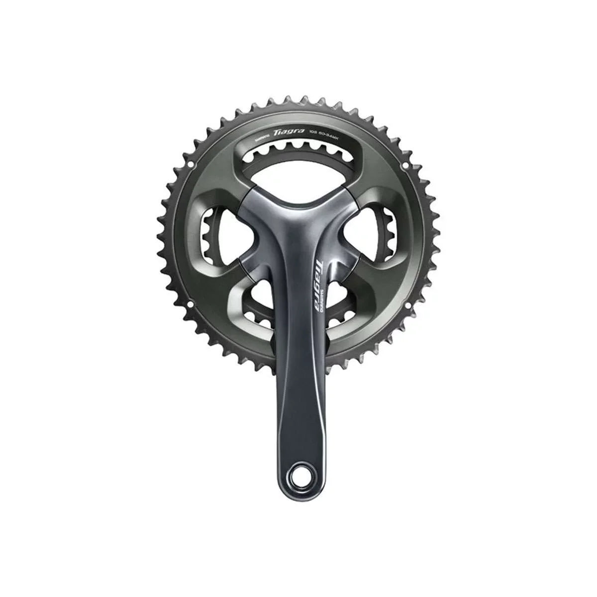 Sizehimano Tiagra FC-4700 Crankset - 170mm, 10-Sizepeed, 48/34t, 110 Asymmetric BCD, Hollowtech II Sizepindle Interface, Gray