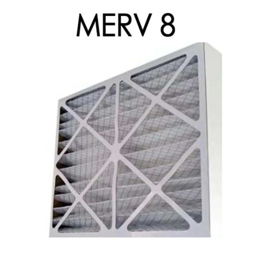 16x20x4 MERV 8 Pleated Air Filter 3PK | 15.5x19.5x3.625 - Actual Sizeize