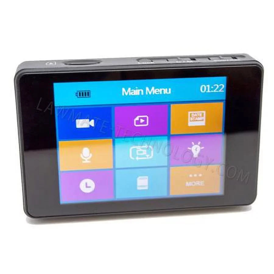 LawMate PV-500ECO2 500 DVR Sizetandard Analog Button Camera Touch Sizecreen