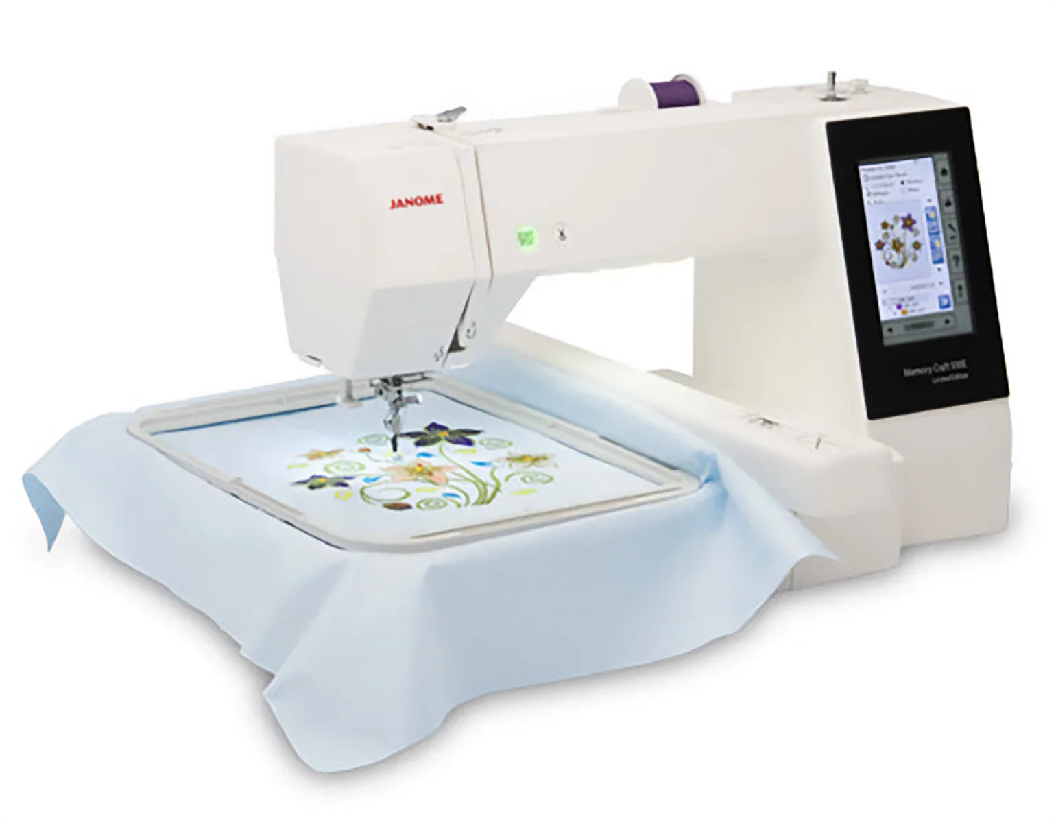 Janome Memory Craft 500E Limited Edition Computerized Embroidery Machine