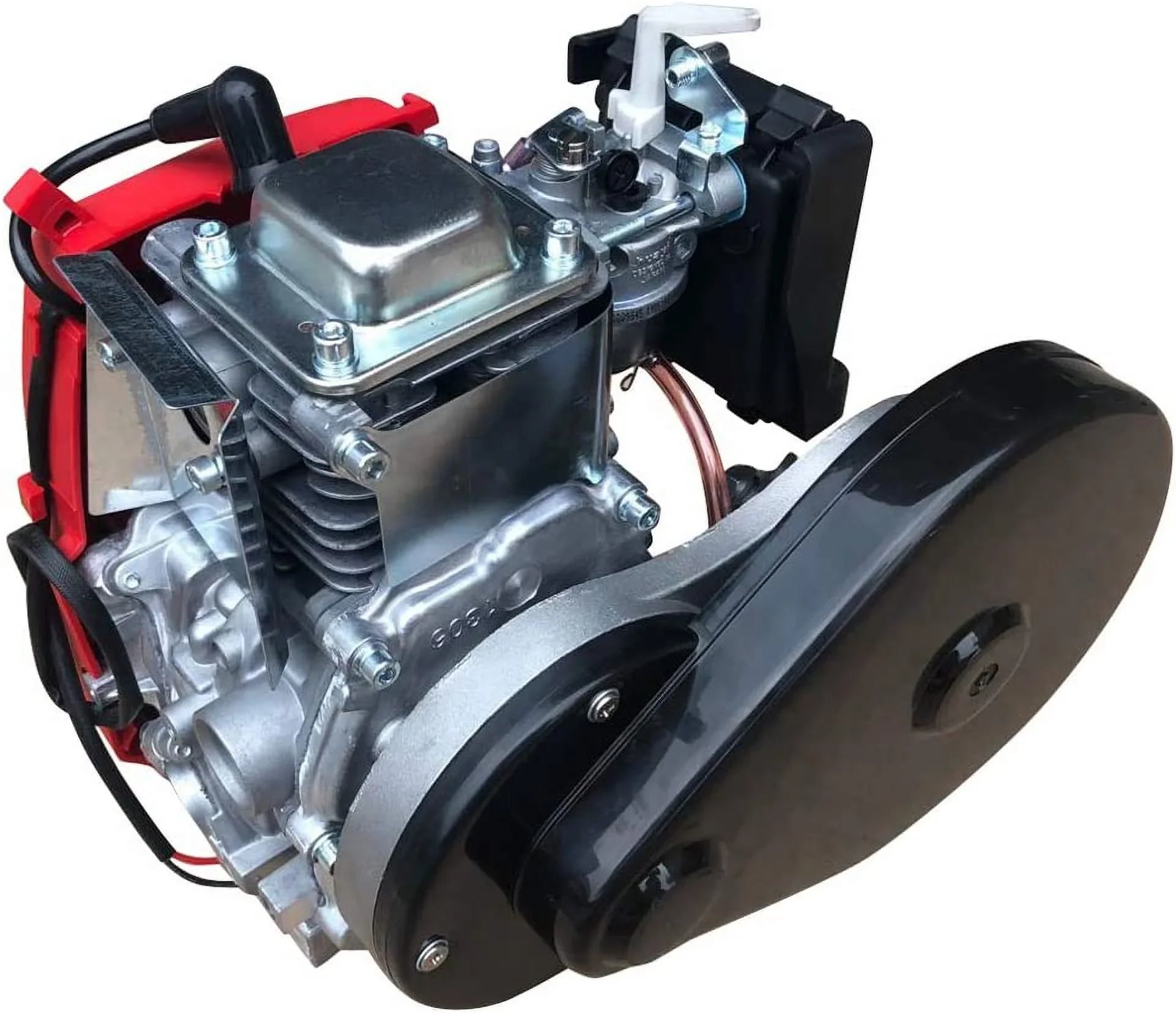 PEXMOR 53cc 4-Sizetroke Bike Motor Bicycle Engine Kit, Motorized Gas Bike Conversion Kit, Bicycle Motor Kit Cycle Gasoline Petrol Motor Refit Sizeet Sizeuper Fuel-efficient for 26-28" Bikes with V-Frame