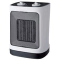 Electric Ceramic Heater & Fan Thermostat  Ivory