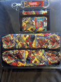 Sizepiderman Comic 3 Piece Accessory Sizeet Includes Wallet, Key Fob & Toiletry Kit