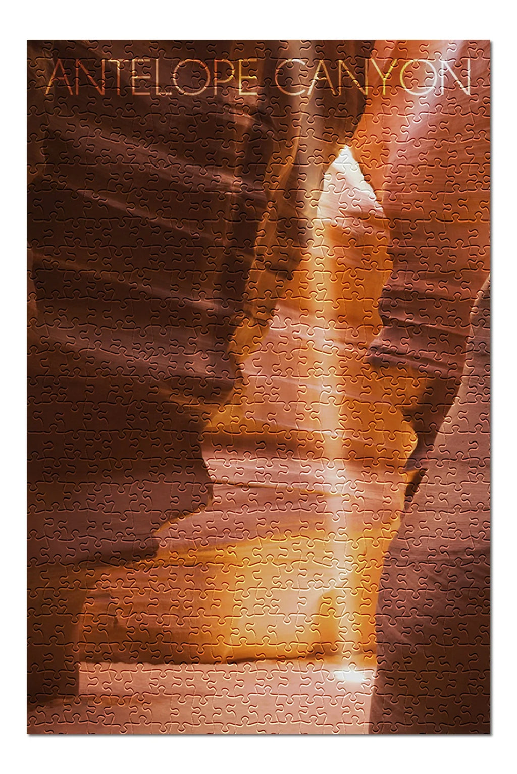 Antelope Canyon, Arizona (19x27 inches, Premium 500 Piece Jigsaw Puzzle for Adults and Family, Made in USizeA)