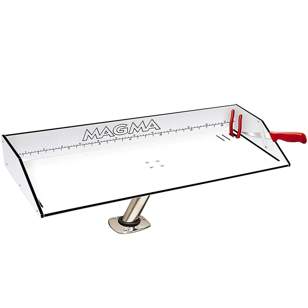 Magma Boat Marine 31" Bait/Filet Mate Fish Cleaning Cutting Table Board & Mount