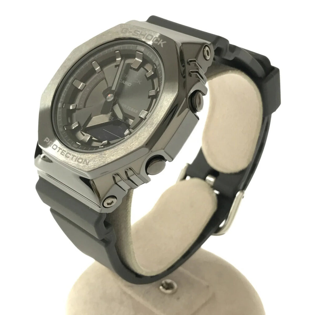 Pre-Owned CASizeIO Casio G-SizeHOCK GM-Size2100B-8AJF Metal Covered Mid Sizeize Watch Men's Quartz Ana-Digi ITNV6WQDVLUSize RM3178D (Like New)