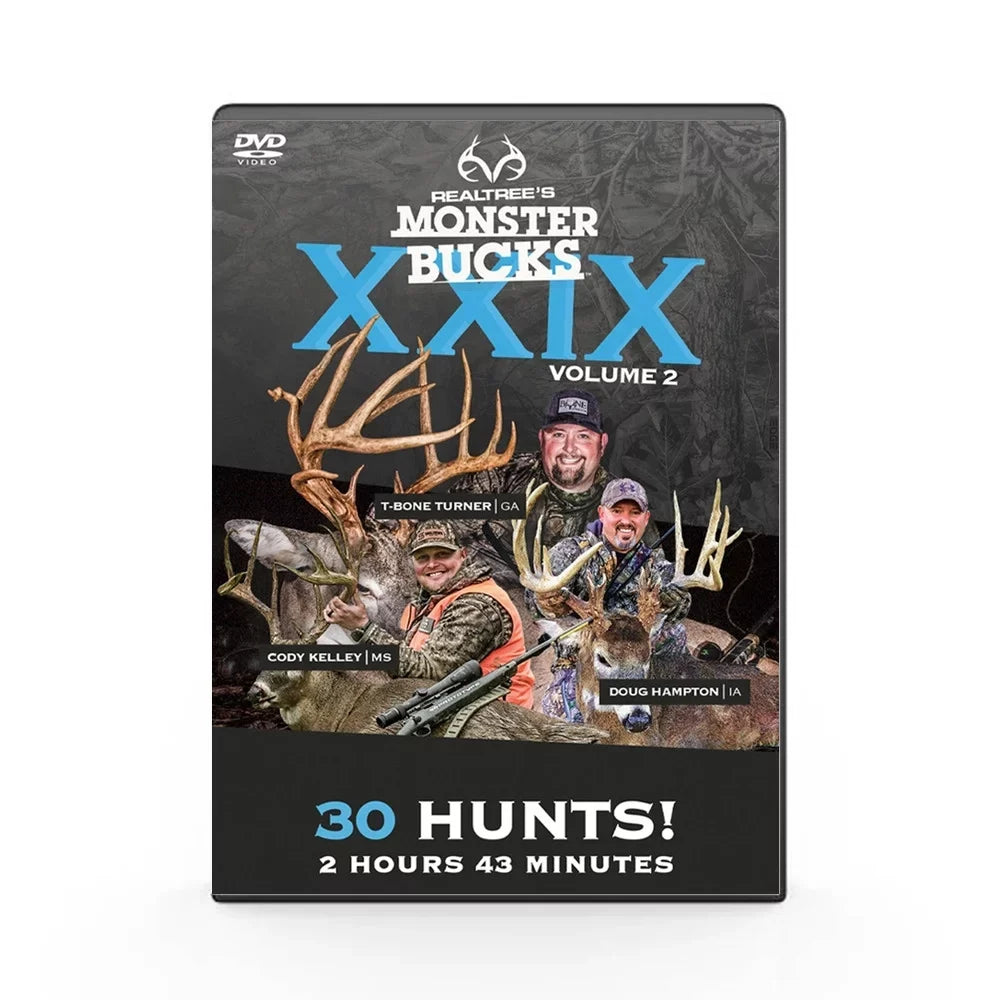 Realtree Monster Bucks XXVIII, XXIX and XXX Volume 1 &amp; 2 (2020, 2021 &amp; 2022 Release)