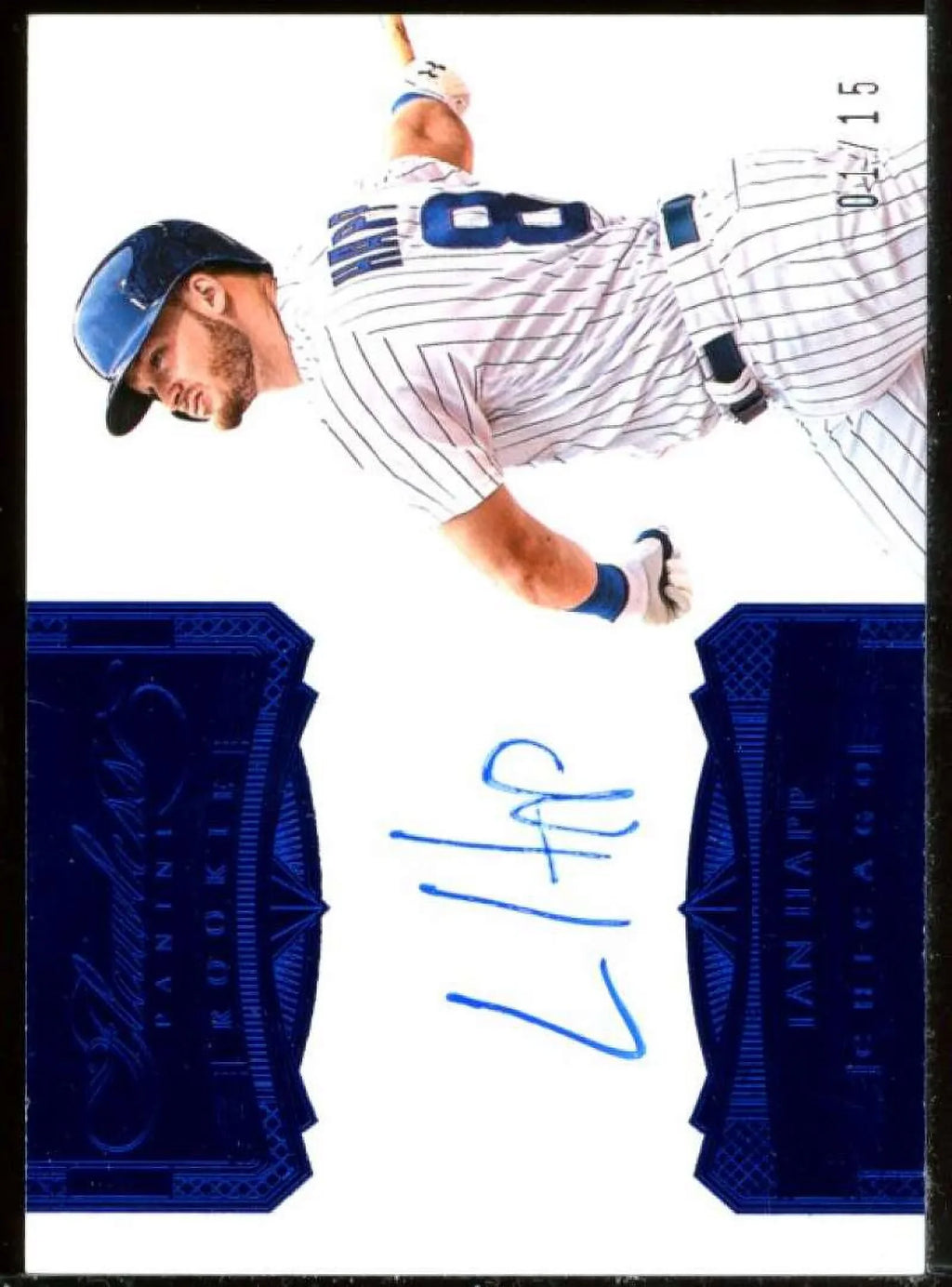 Ian Happ Card 2017 Panini Flawless Rookie Sizeignatures Sizeapphire #22 /15