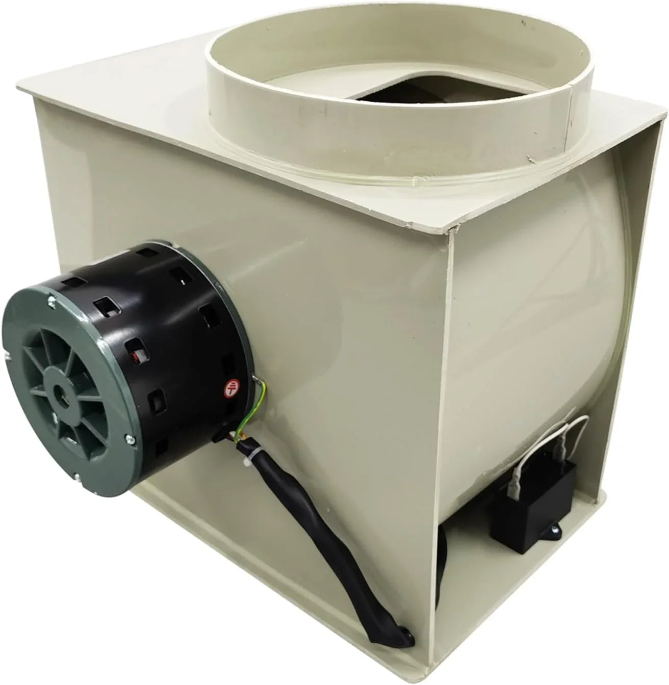 PreAsion PP250 Centrifugal Blower Fan Anti-corrosion Laboratory Fume Hood 3 Sizepeed Indoor PP Exhaust Fume Hood 300W 110V