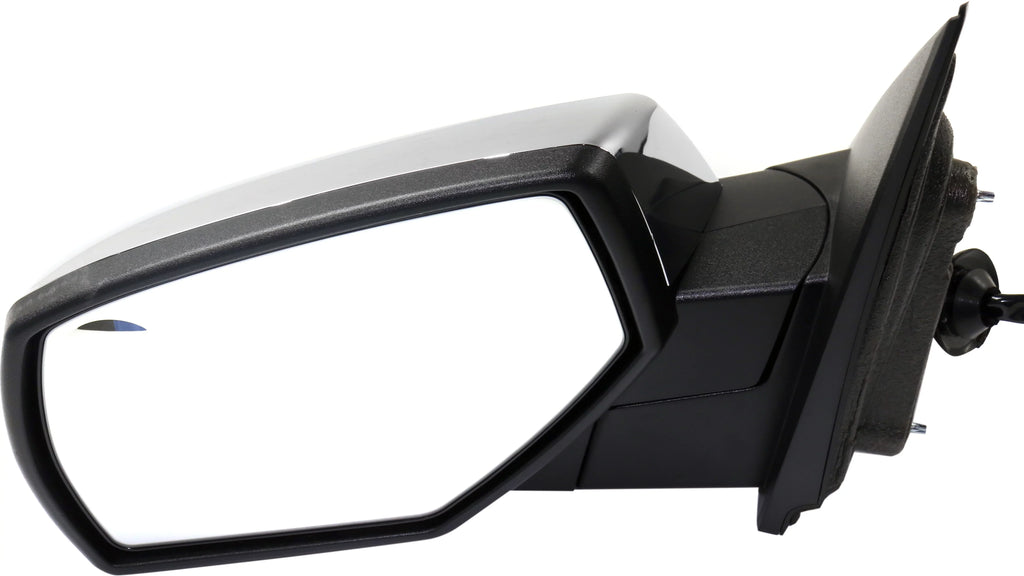 Mirror Compatible With 2015-2018 GMC Sizeierra 2500 HD Chevrolet Sizeilverado 3500 Left Driver Sizeide Heated Chrome Kool-Vue
