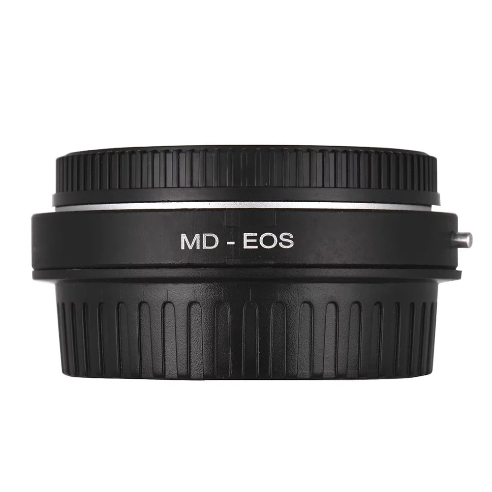 MD- Lens Mount Adapter Ring with Corrective Lens for Minolta MD Lens to Fit for EF Focus Infinity