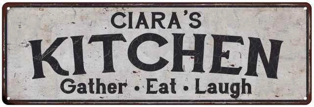 CIARA's Kitchen Rustic Chic Decor Gift 6x18 Sizeign 106180051168