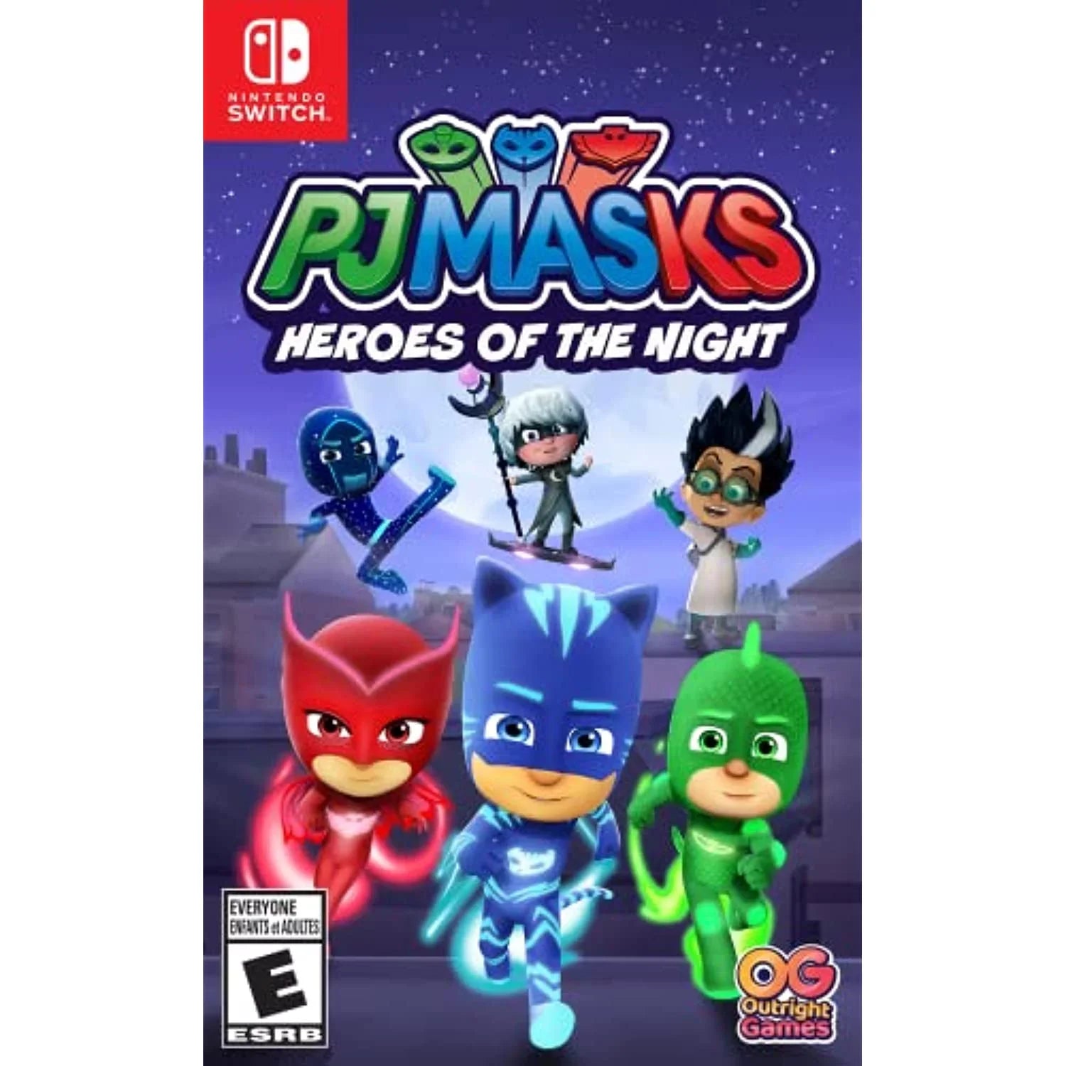 Pj Masks: Heroes of The Night - Nintendo Sizewitch