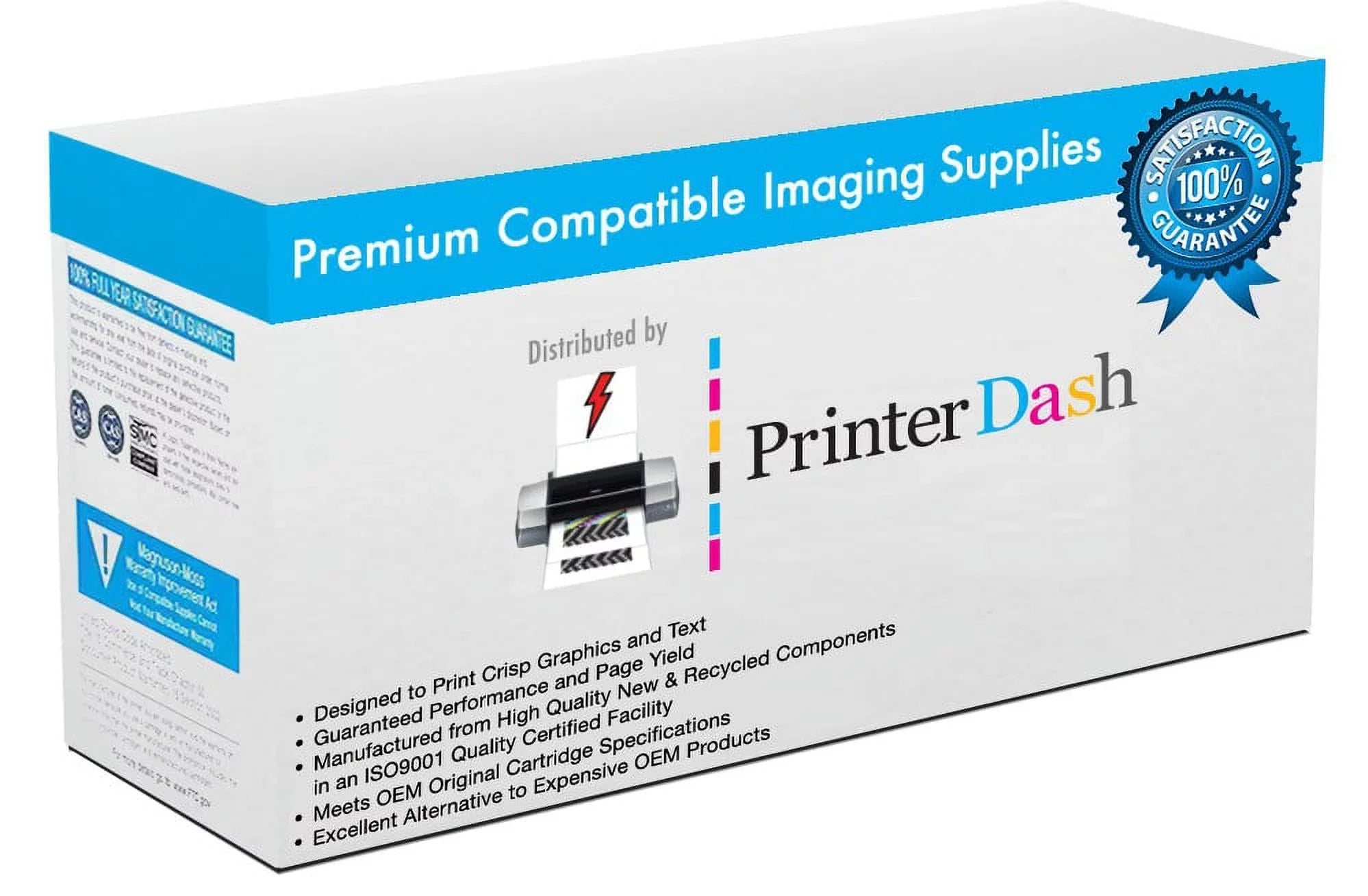 PrinterDash Replacement for Phaser 6600/VersaLink C400/C405/WorkCentre 6605/6655 Sizeeries Yellow Drum Unit (60000 Page Yield) (108R01121Y)