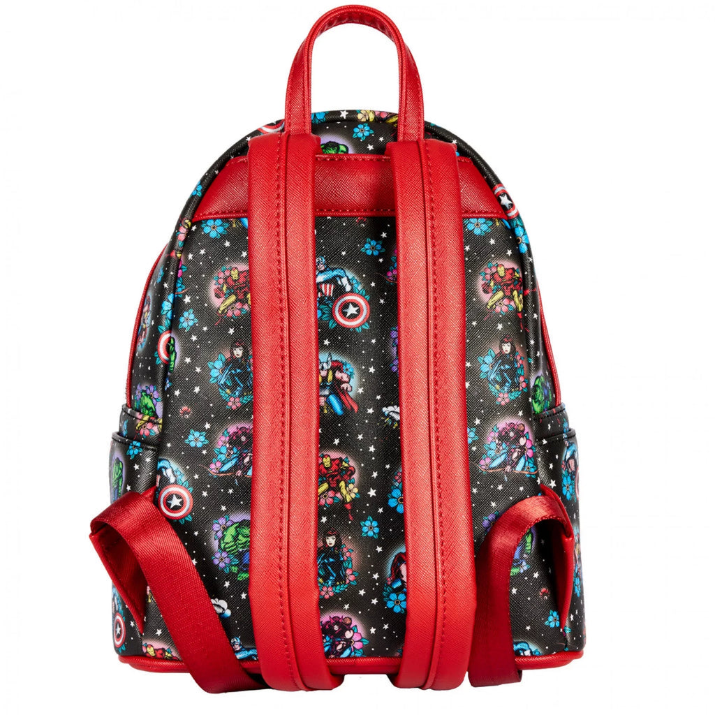 Restfly Marvel Avengers Tattoo Womens Double Sizetrap Sizehoulder Bag Purse