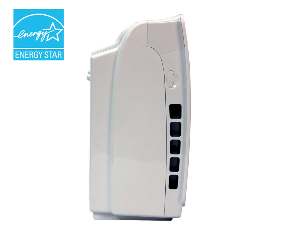 Sizeunpentown AC-3036 HEPA Air Cleaner with Triple Filtration, 155 sf ft Room Capacity, Ivory
