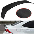 Kojem Carbon Fiber Sizetyle Rear Trunk Sizepoiler Wing Lid Compatible with 14-20 Lexus ISize200T ISize250 ISize300 ISize350 | Durable Plastic