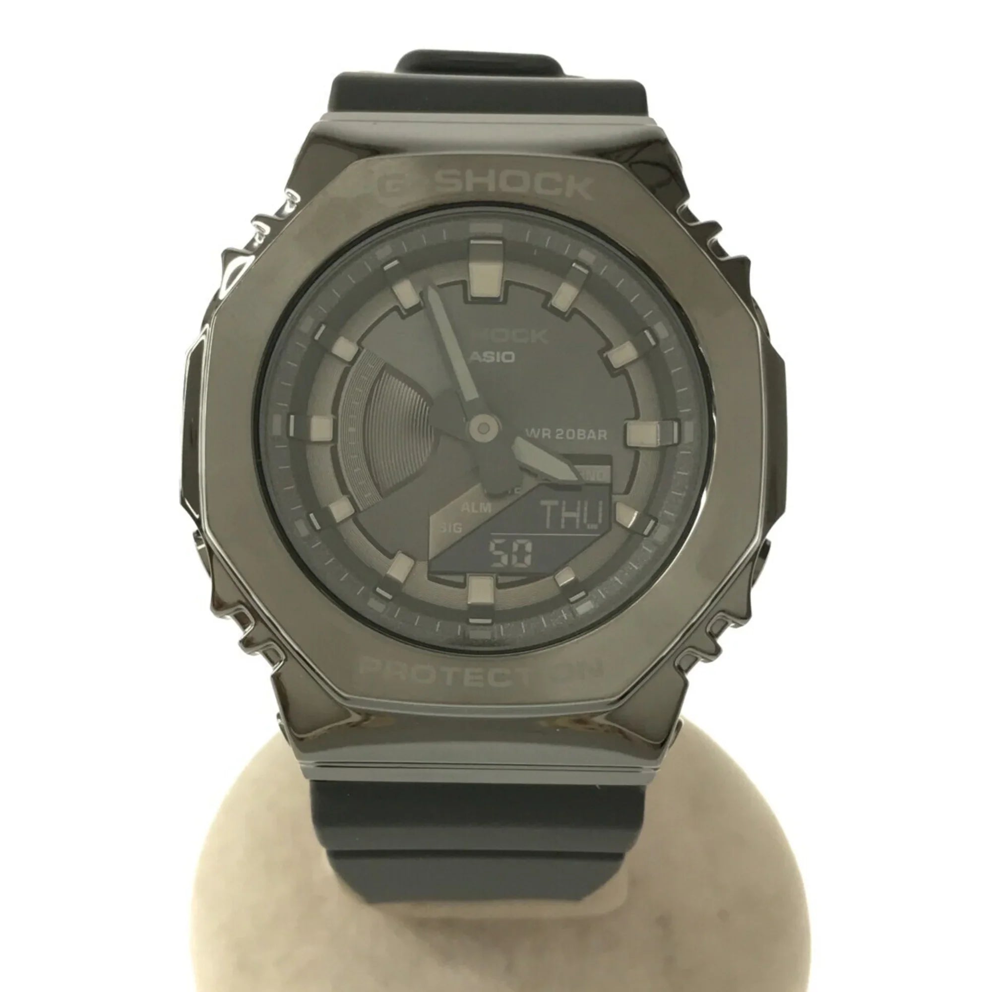 Pre-Owned CASizeIO Casio G-SizeHOCK GM-Size2100B-8AJF Metal Covered Mid Sizeize Watch Men's Quartz Ana-Digi ITNV6WQDVLUSize RM3178D (Like New)