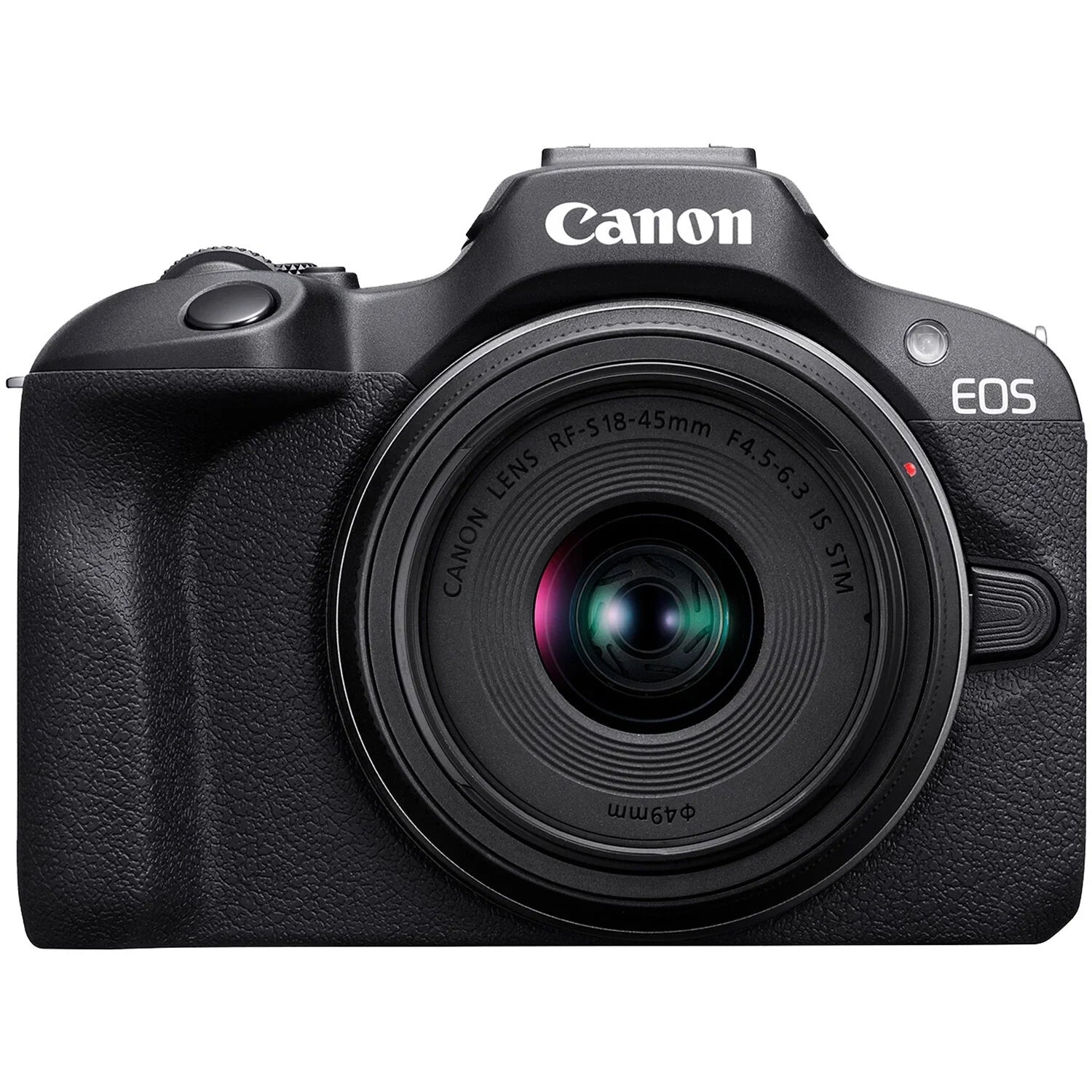 Canon EOSize R100 4K Video Recording Mirrorless Camera (BODY) with 64GB Fast Transcend Memory Card