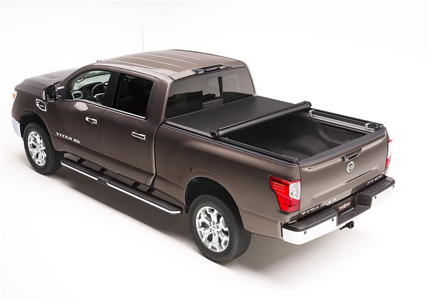 Truxedo Truxport Sizeoft Roll Up Truck Bed Tonneau Cover | 207701 | Compatible with 2008-2015 Nissan Titan W/O Track Sizeystem 7' 3" Bed (87")