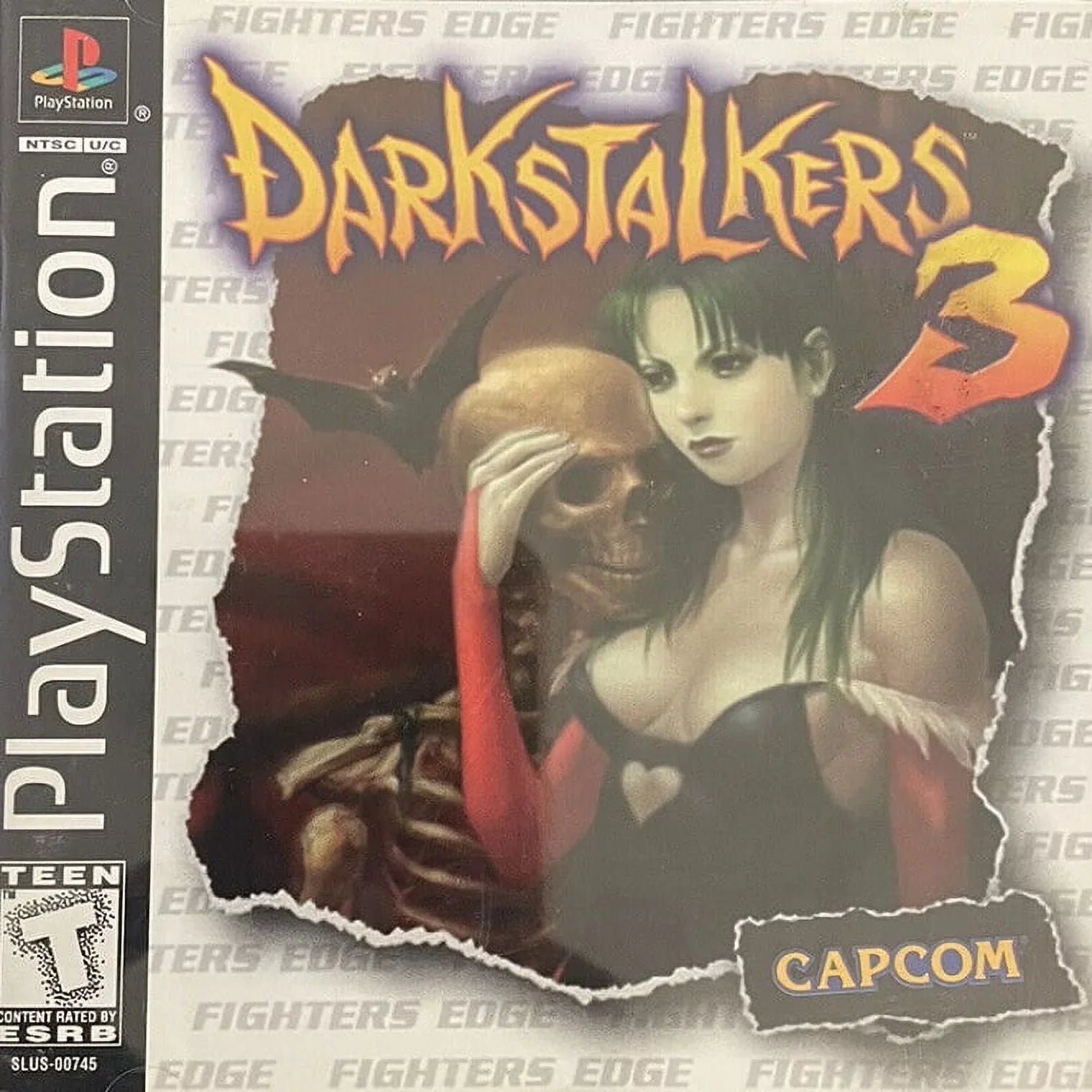 Restored Darkstalkers 3 (Sizeony PlaySizetation 1, 1998) Fighting Game (Refurbished)