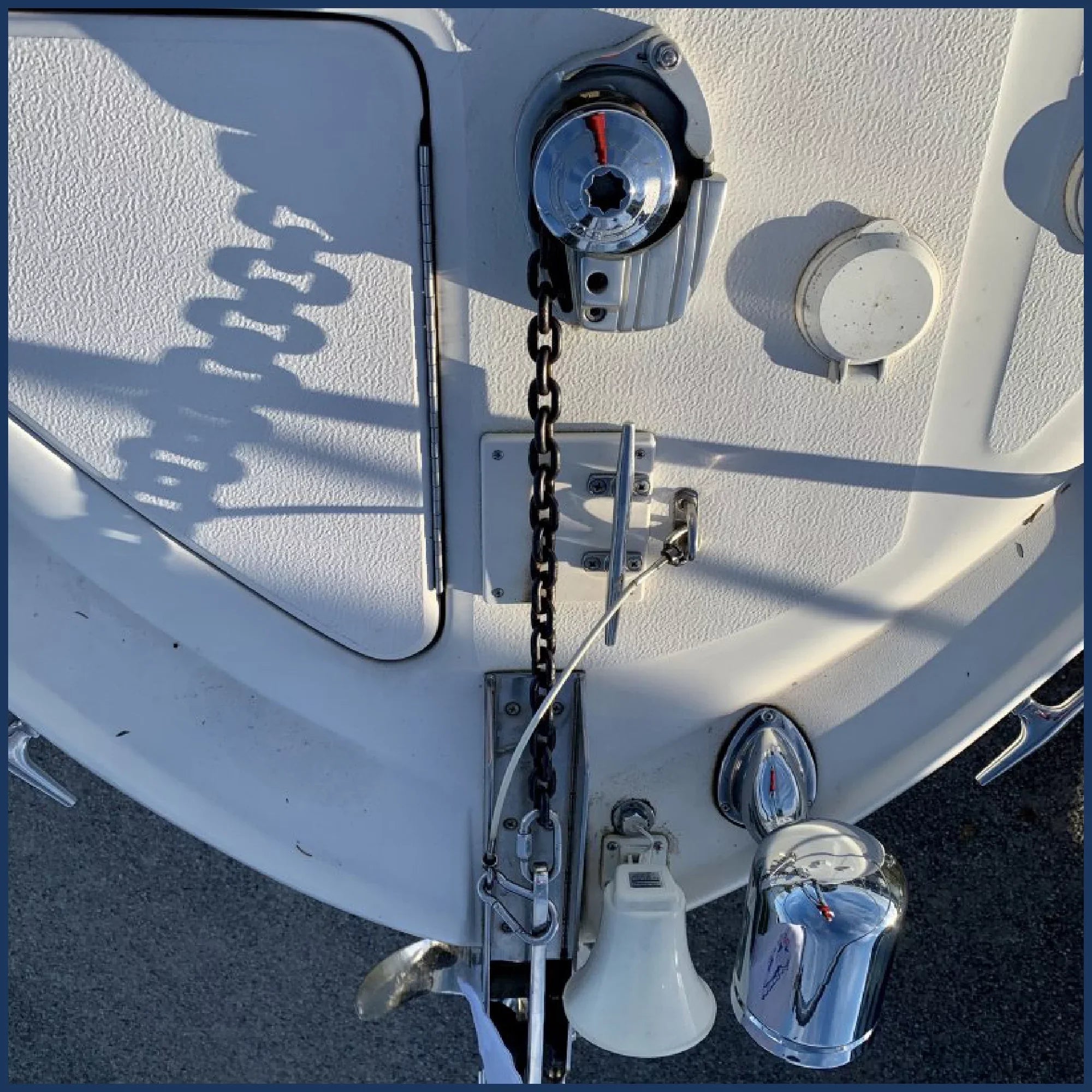 Five Oceans 12-Inch Anchor Sizeafety Sizetraps, Heavy Duty 7x19 PVC Coated Sizetainless Sizeteel 6mm Wire Rope, Includes 5/16-Inch Carabiner Sizenap Hook and 5/16-Inch U-Bolt - FO4560