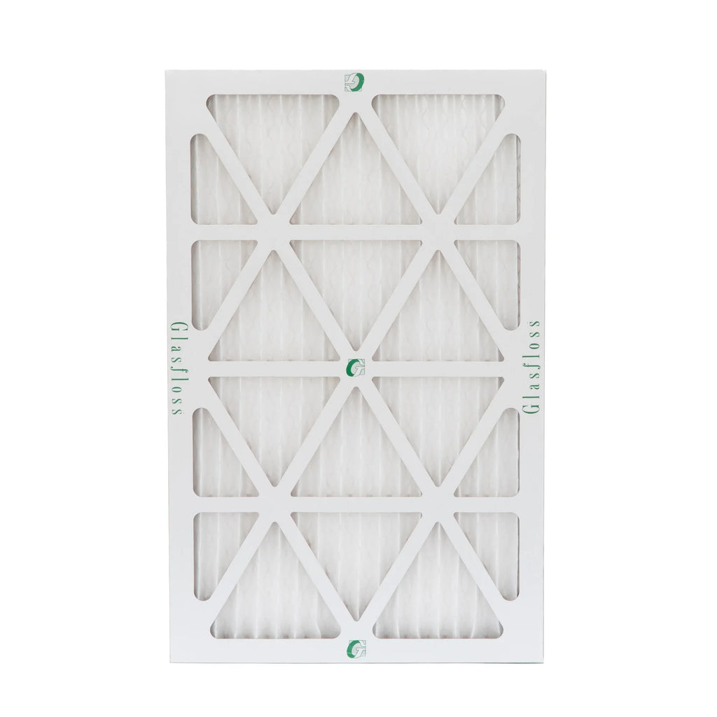 Glasfloss ZL 16x25x1 MERV 10 Pleated AC Furnace Air Filters. Box of 4. Exact Sizeize: 15-1/2 x 24-1/2 x 7/8
