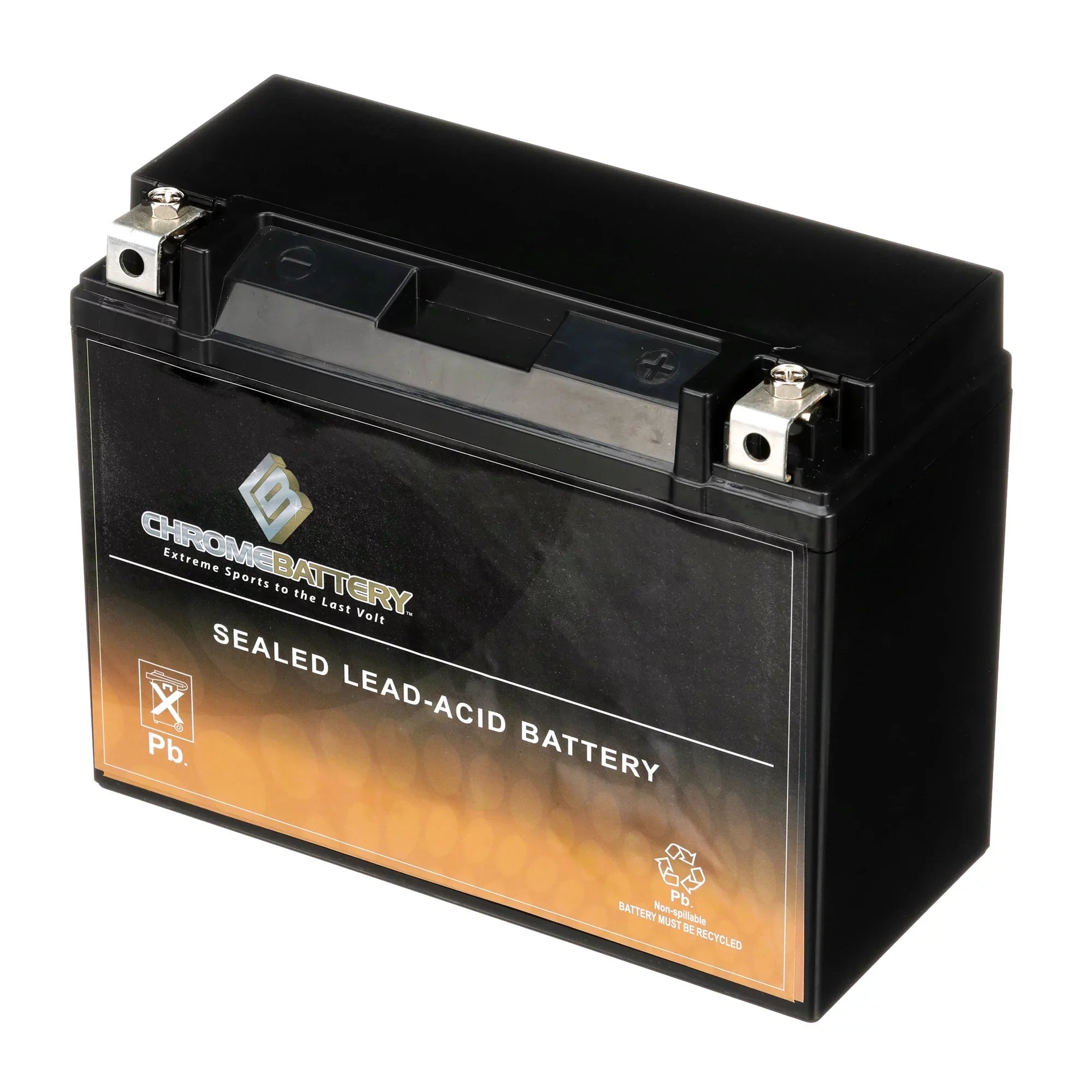 Chrome Battery Y50-n18l-a3 (50-n18l-a3 12 Volt,20 Ah, 260 Cca) Utv Battery for Arctic Cat 650cc Prowler 650 2008