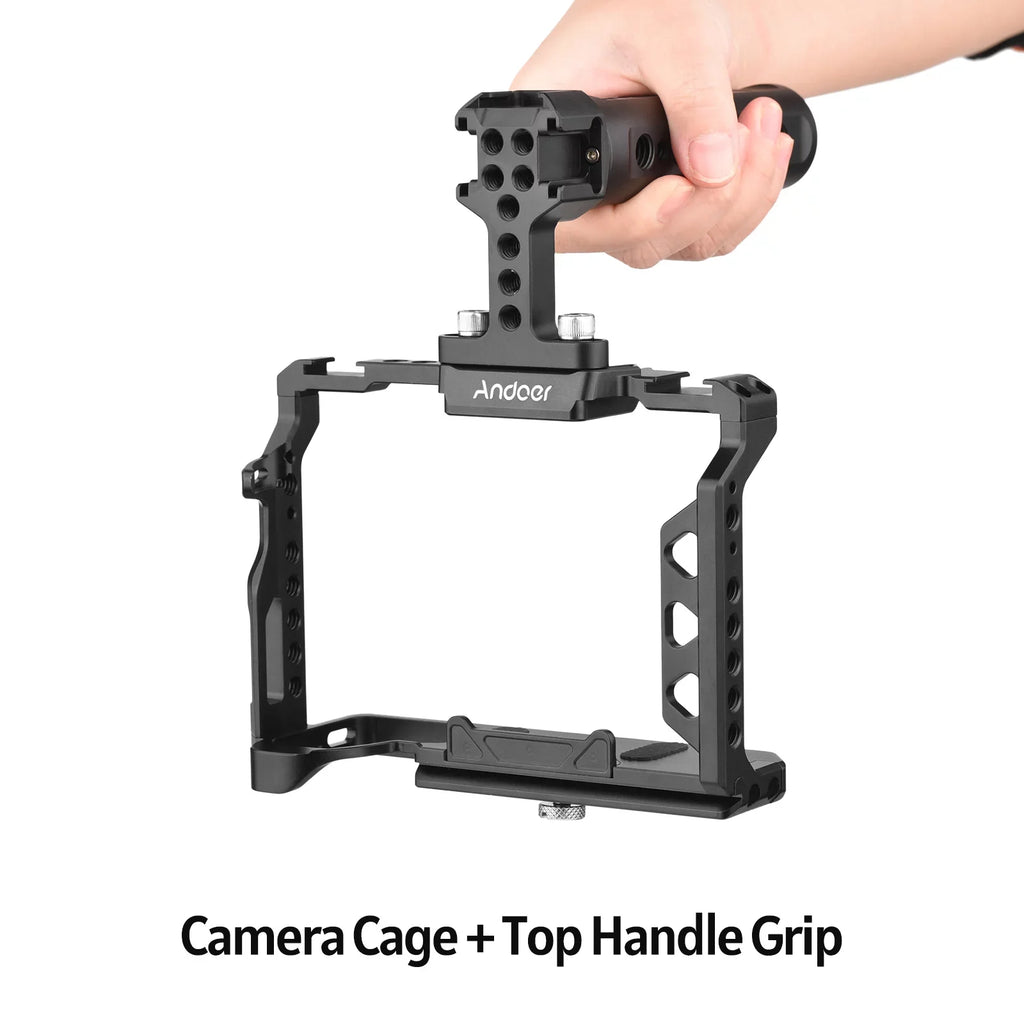 Camera Cage,Handle A7 With Handle Alloy Camera Kit Camera Kit With Qisuo