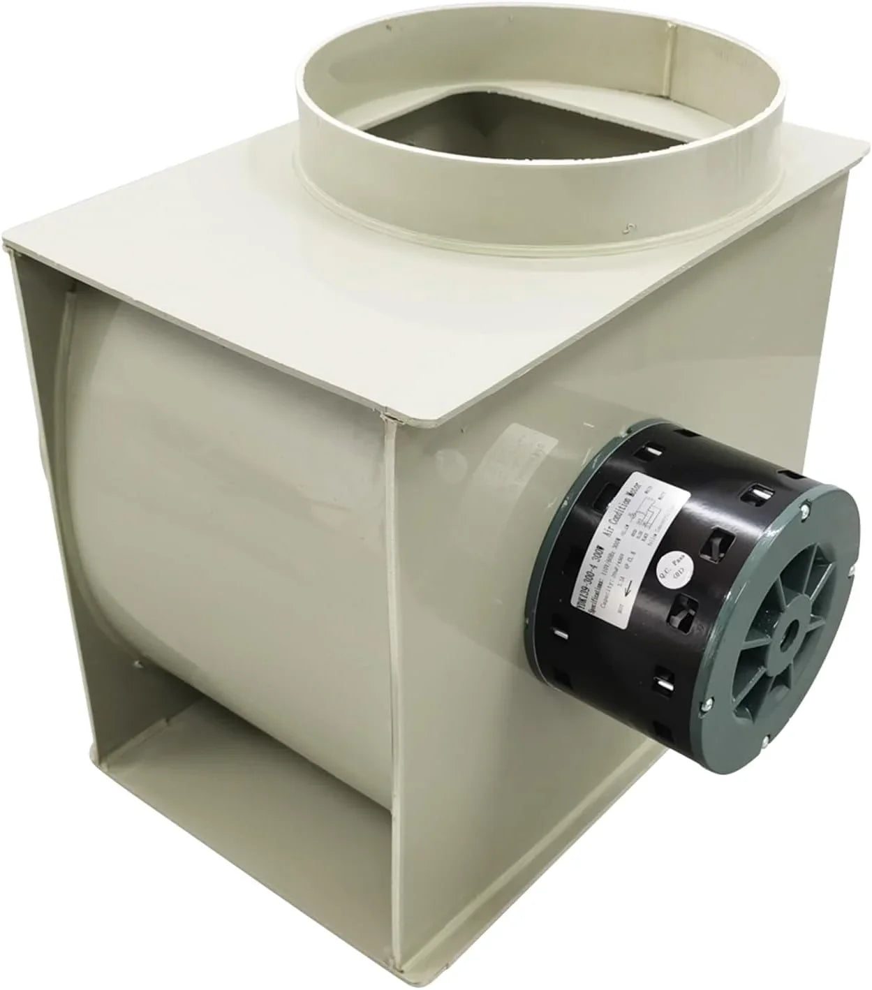 PreAsion PP250 Centrifugal Blower Fan Anti-corrosion Laboratory Fume Hood 3 Sizepeed Indoor PP Exhaust Fume Hood 300W 110V