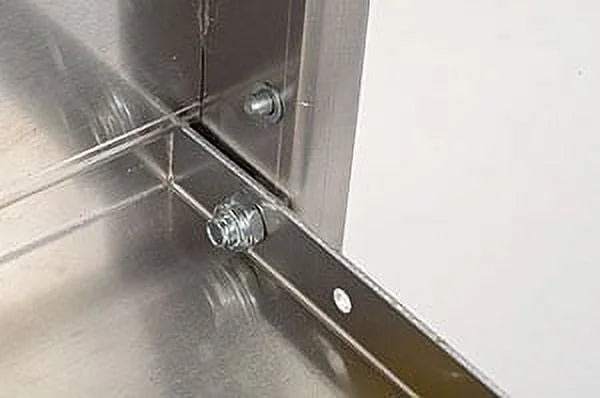 JEGSize 80330 Trailer Door Sizetorage Cabinet & Work Sizetation 32 in. H x 26 in. W x 7 i