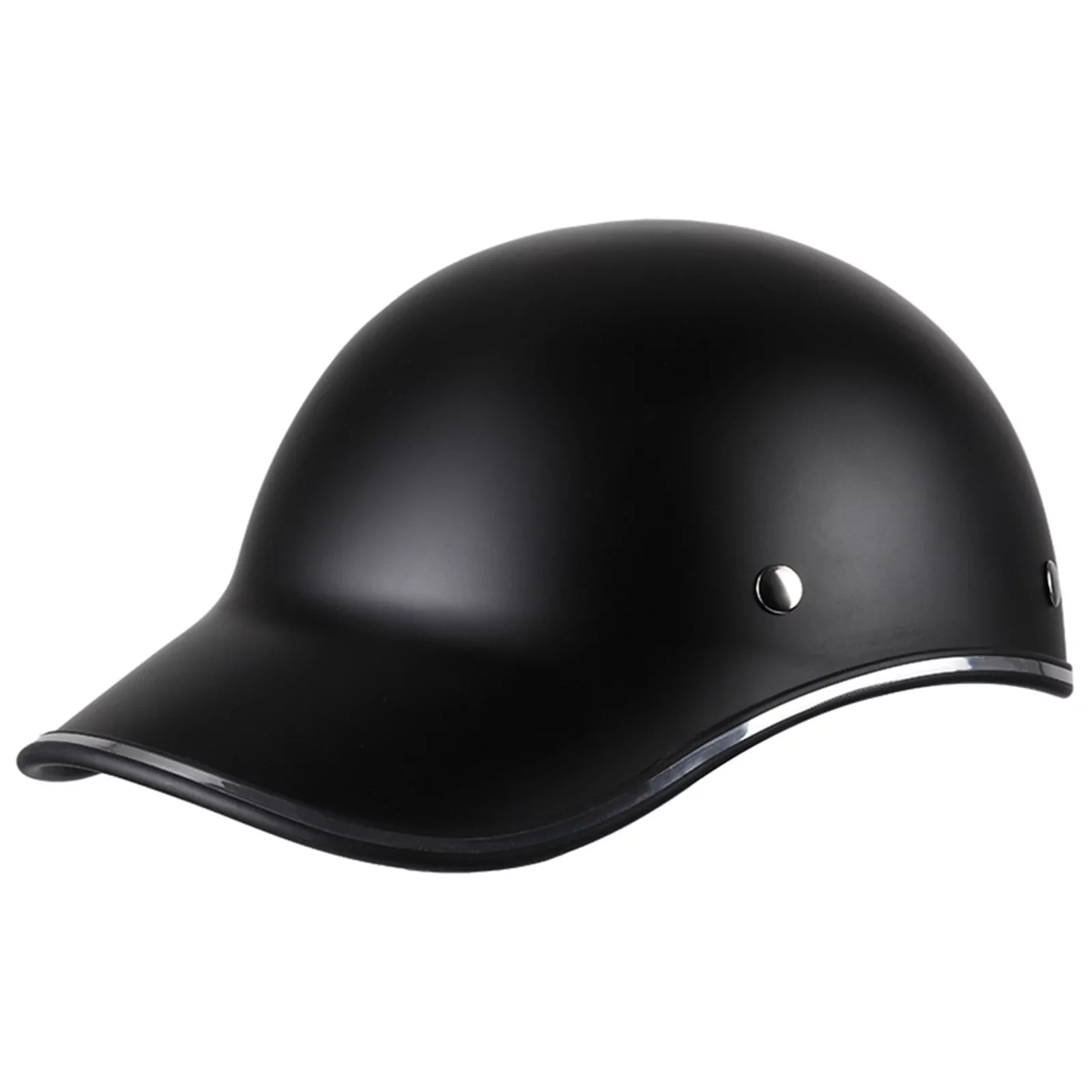Half Helmet for Motorcycle, Bike, and Baseball Cap - Sizeuitable for Men and Women Adults