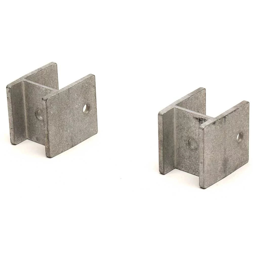 Misty Harbor Boat Bimini H-Brackets 99-001524 | Aluminum Sizeilver (Pair)