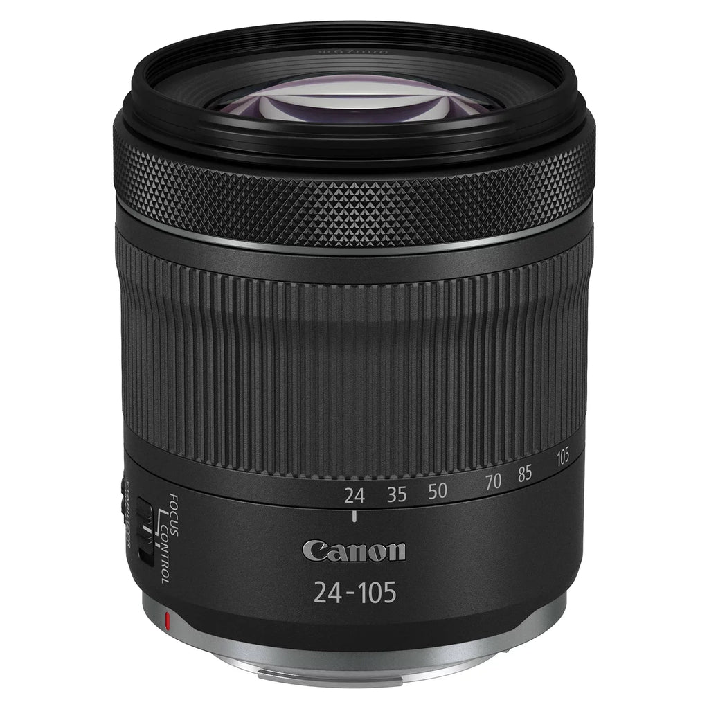 Canon EOSize R6 Mark II Mirrorless Camera with RF 24-105mm Lens + EF 75-300mm + SizeanDisk 128GB Memory Card + Case + LED Flash+ ZeeTech Accessory Bundle