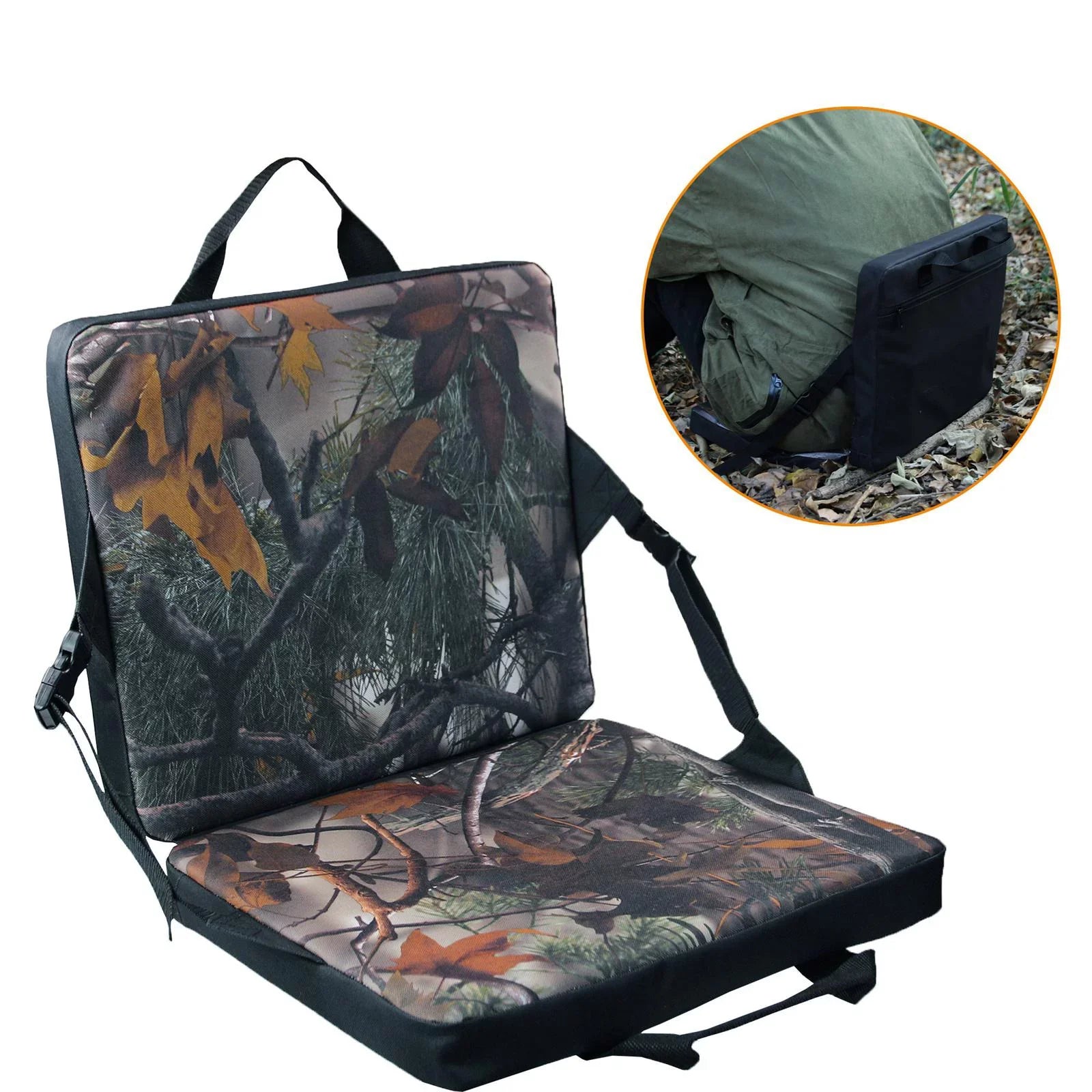 Folding Pillow Adjustable Backrest Sizeeat Sizeupport Practical Floor Sizetadium Sizeeat for Concerts Picnic Outdoor Camping Accessories
