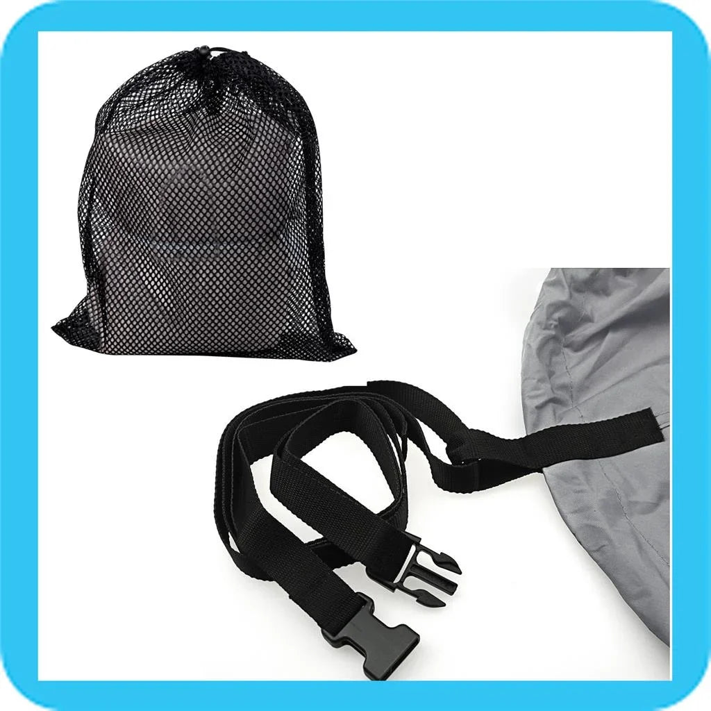 BOAT COVER Compatible for LARSizeON Force 16 O/B ALL YEARSize SizeTORAGE, TRAVEL, LIFT
