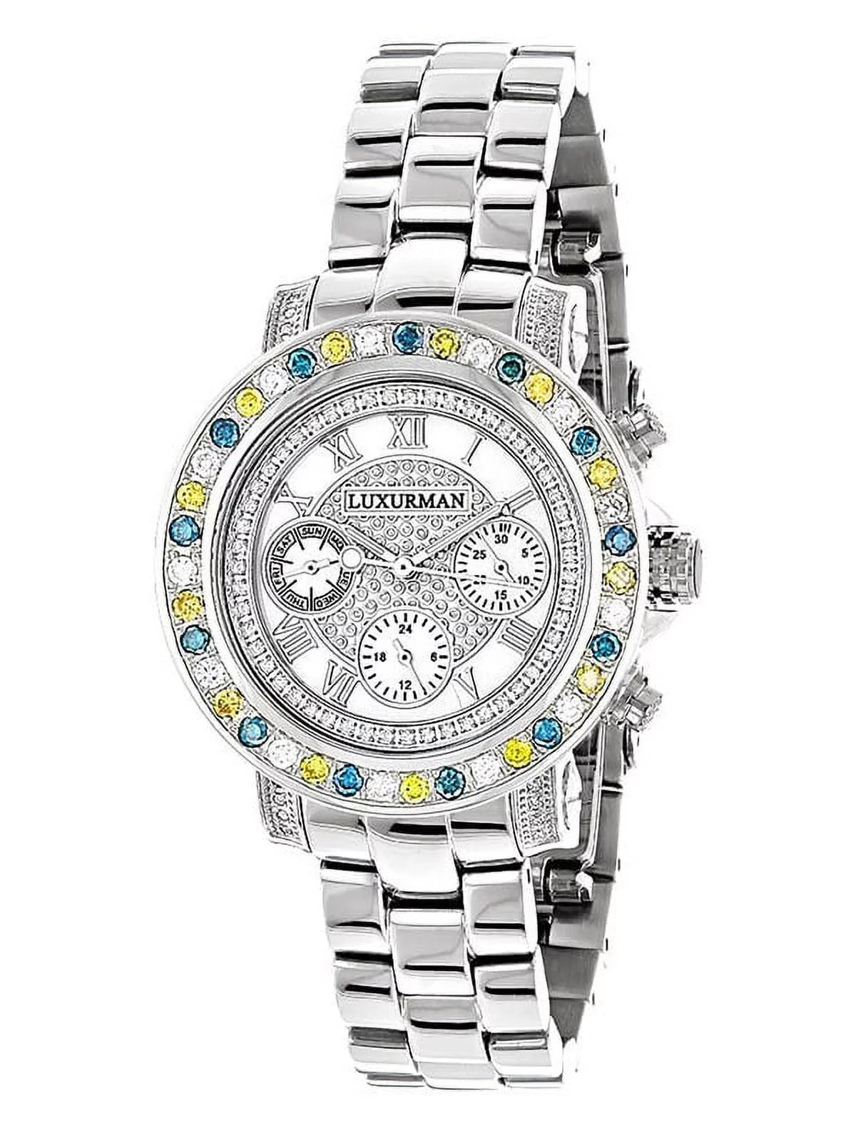Watches Ladies Color Diamond Watch 2.75ct