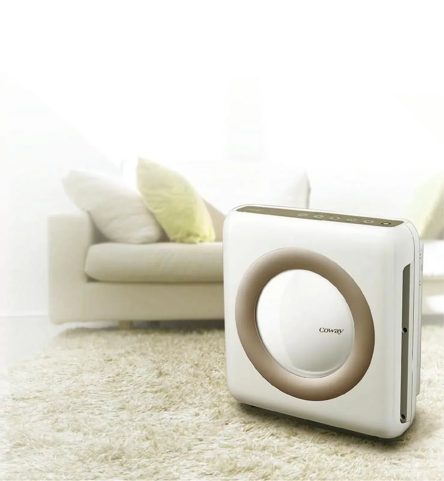 Restored Coway AP-1512HH Mighty Air Purifier, Ivory (Refurbished)