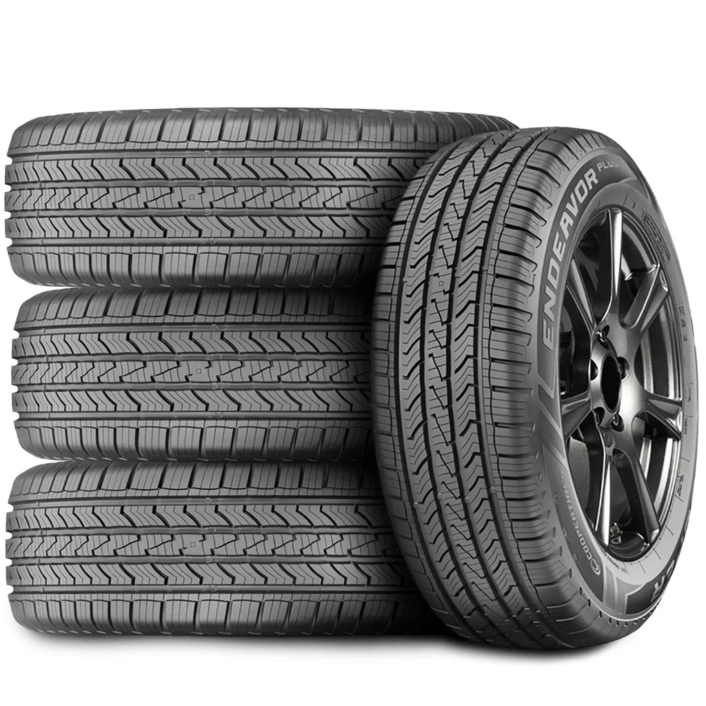 Pair of 2 (TWO) Cooper Endeavor Plus 255/60R19 109H ASize A/Size All Sizeeason Tires Fits: 2010 Buick Enclave CXL, 2021 Lincoln Aviator Base