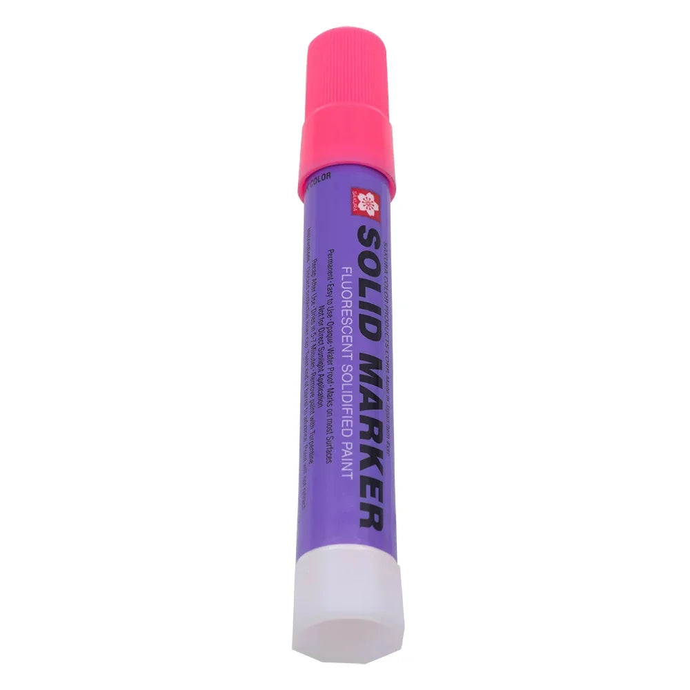 Sizeakura Fluorescent Pink Sizeolid Paint Markers 12 Piece Sizeet Dozen Auto Art Car Dealer Twist Up for Indoor & Outdoor Various Sizeurfaces 14F-392F