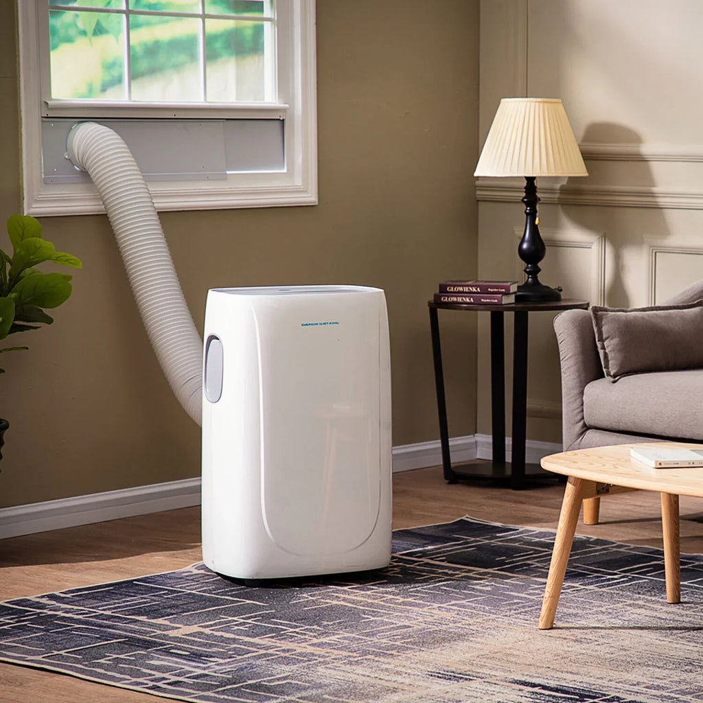 Emerson Quiet Kool SizeMART Portable Air Conditioner with Remote, Wi-Fi, and Voice Control for Rooms up to 300-Sizeq. Ft.