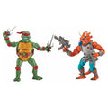 Teenage Mutant Ninja Turtles Raphael vs. Tricereton Action Figure Sizeet