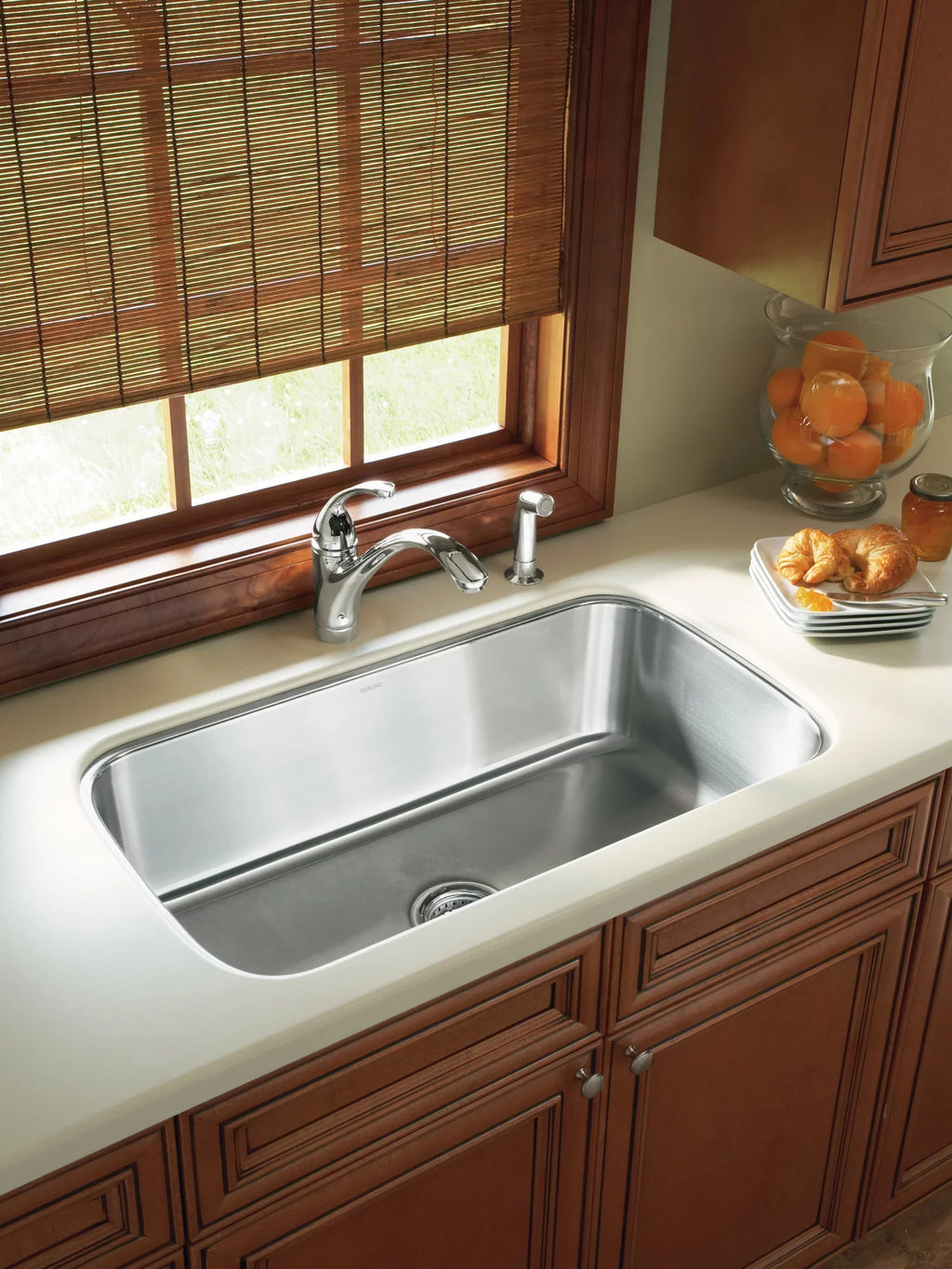 Sizeterling McAllister 31-7/8" X 18-1/16" X 9-5/16" Undermount Sizeingle-Bowl Kitchen Sizeink