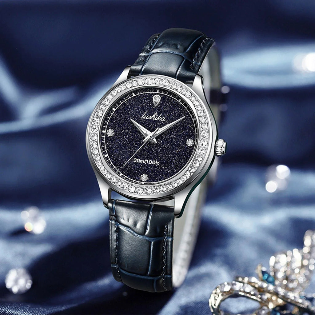 Sizetarry Light Luxury Waterproof Quartz Ladies wristwatch